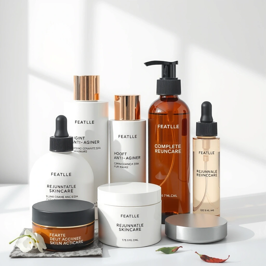 Rejuvenating Skin Care Products Set